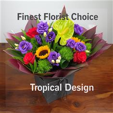 Finest Florist Choice Tropical Arrangement